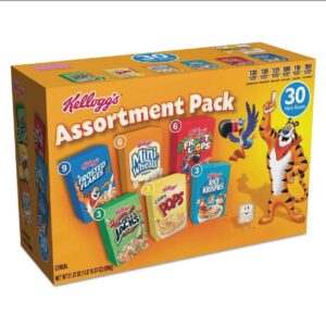 Kellogg's Variety Pack Cereals (Pack of 30)