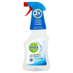 Dettol Antibacterial Surface Cleanser Spray (Pack of 6 x 500ml)