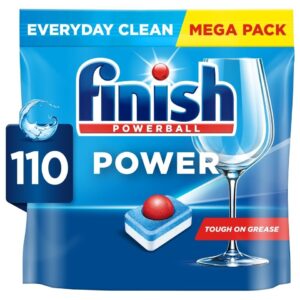 Finish Powerball All In One Dishwasher Tabs 110 Pack 1760G